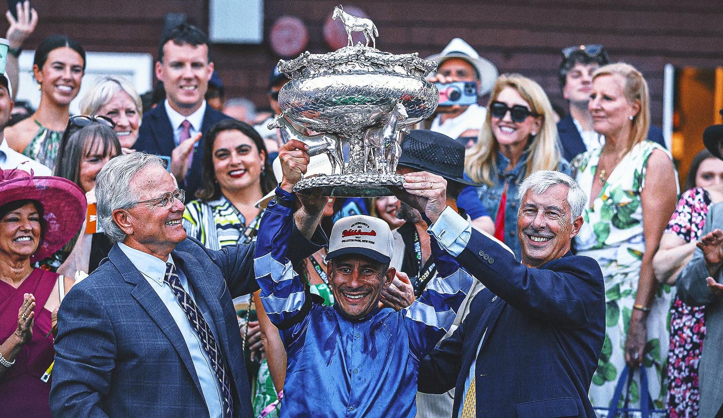3377体育入口 - 2025 Belmont Stakes：明星云集，Terry Bradshaw、Jayson Werth等名人现身赛场 | 3377体育