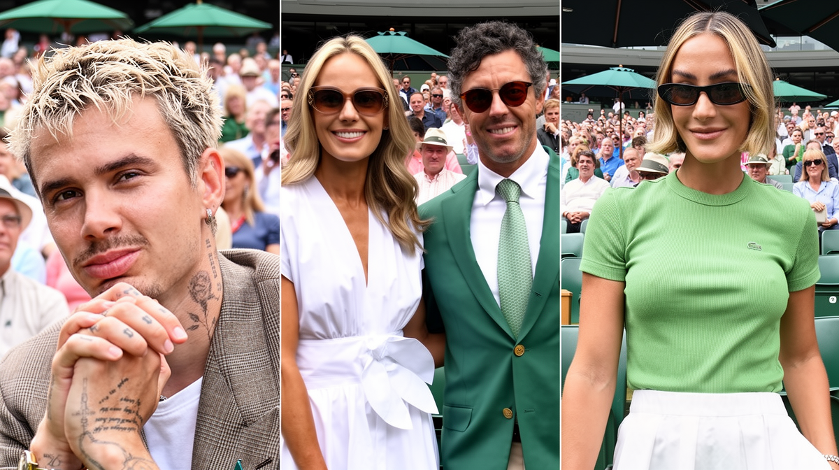 3377体育入口 - 24小时直击 | Wimbledon 2026 第3日：、Rory McIlroy与Frankie Bridge 现场观战 - 3377体育